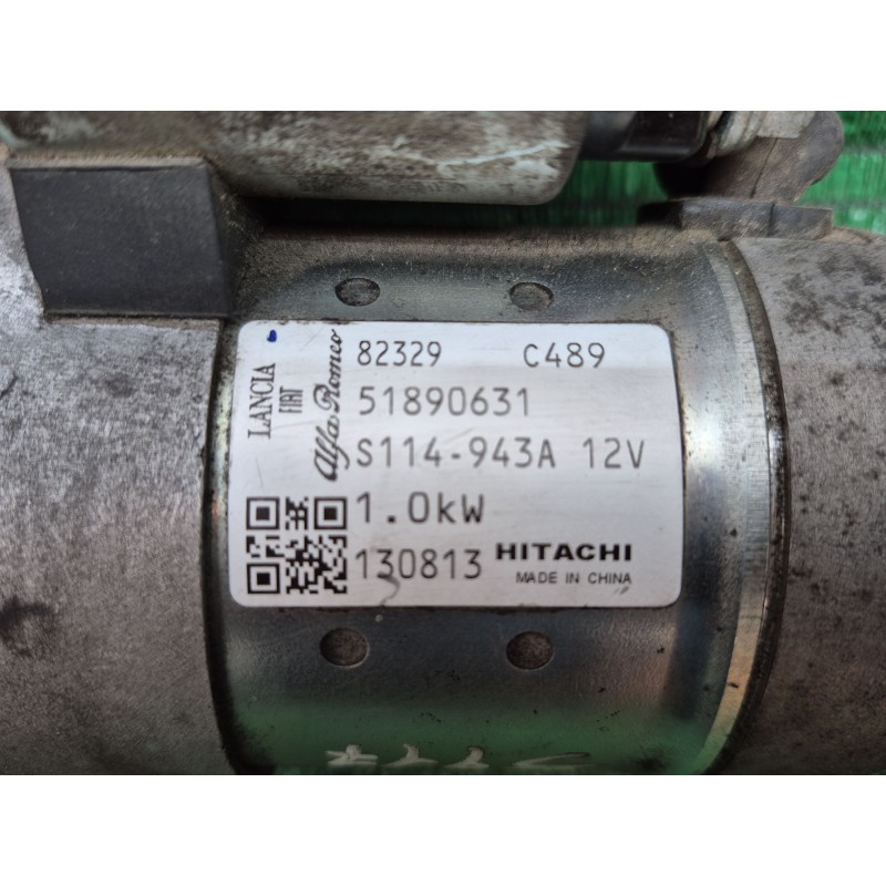 Recambio de motor arranque para fiat panda (312_, 319_) 1.2 (312pxa1a) referencia OEM IAM   