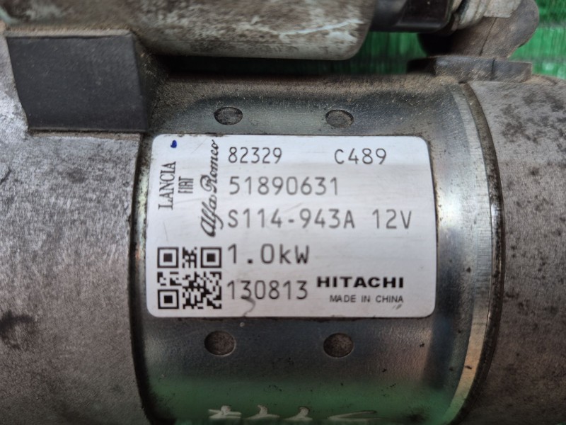 Recambio de motor arranque para fiat panda (312_, 319_) 1.2 (312pxa1a) referencia OEM IAM   