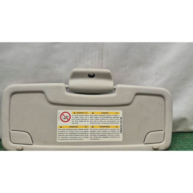 Recambio de parasol izquierdo para smart fortwo coupé (451) 1.0 (451.331, 451.380) referencia OEM IAM   