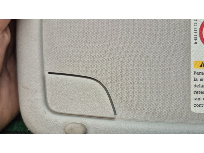 Recambio de parasol izquierdo para smart fortwo coupé (451) 1.0 (451.331, 451.380) referencia OEM IAM   