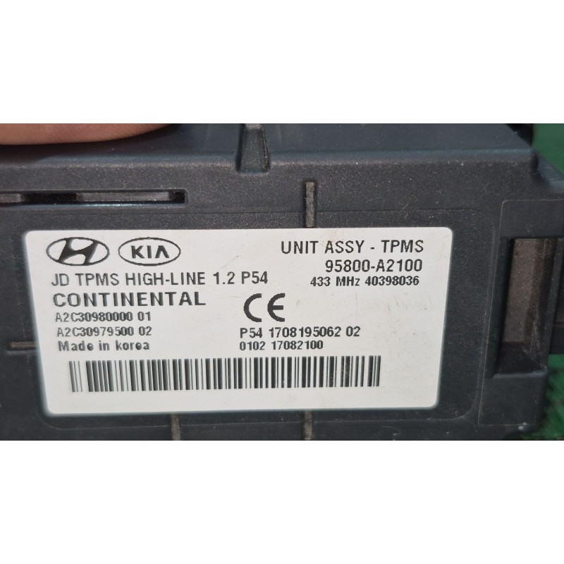 Recambio de modulo electronico para kia cee´d (jd) 1.4 crdi 90 referencia OEM IAM   