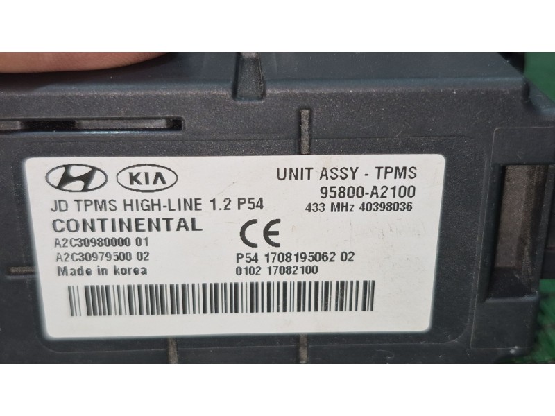 Recambio de modulo electronico para kia cee´d (jd) 1.4 crdi 90 referencia OEM IAM   