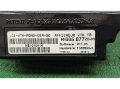 Recambio de pantalla multifuncion para peugeot 5008 (0u_, 0e_) 2.0 hdi 150 / bluehdi 150 referencia OEM IAM 96665877 96665877 96 2