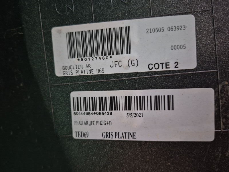 Recambio de paragolpes trasero para renault espace v (jr_) 2.0 blue dci 190 referencia OEM IAM   