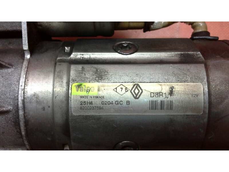 Recambio de motor arranque para renault vel satis (bj0) 2.2 dci turbodiesel referencia OEM IAM 8200237594  