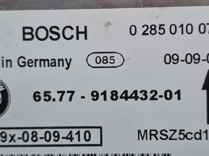 Recambio de centralita airbag para bmw 1 (e87) 118 d referencia OEM IAM 918443201 918443201 918443201