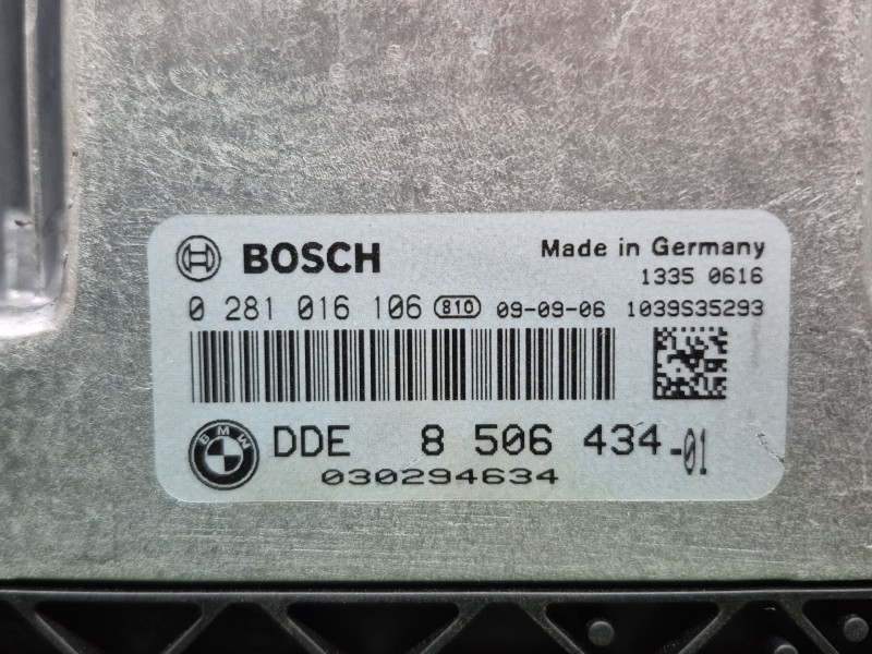 Recambio de centralita motor uce para bmw 1 (e87) 118 d referencia OEM IAM 850643401 850643401 850643401
