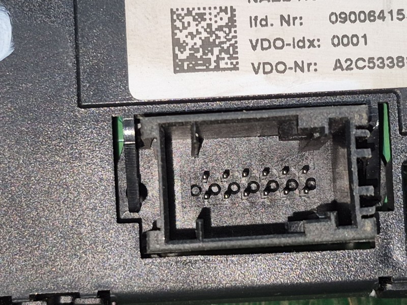 Recambio de mando calefaccion / aire acondicionado para bmw 1 (e87) 118 d referencia OEM IAM   