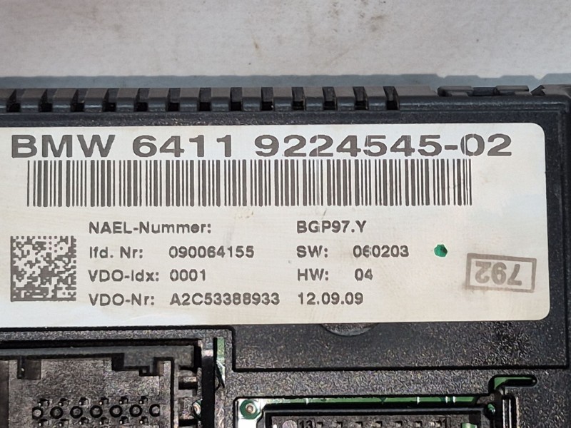 Recambio de mando calefaccion / aire acondicionado para bmw 1 (e87) 118 d referencia OEM IAM   