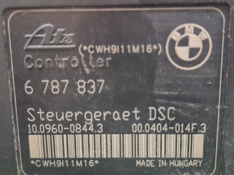 Recambio de abs para bmw 1 (e87) 118 d referencia OEM IAM 6787837 6787837 6787837