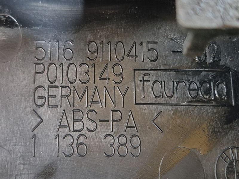 Recambio de apoyabrazos central para bmw 1 (e87) 118 d referencia OEM IAM   