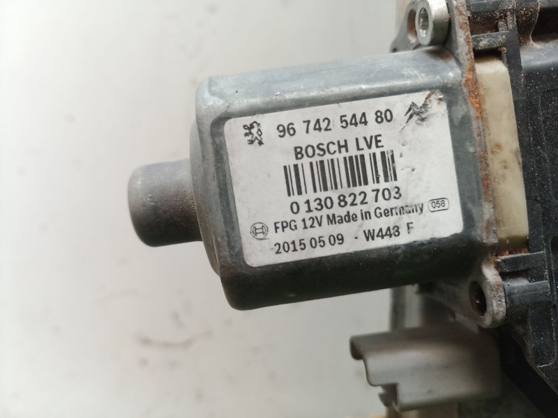 Recambio de elevalunas delantero izquierdo para peugeot 208 active referencia OEM IAM 9674254480 9674254480 9674254480