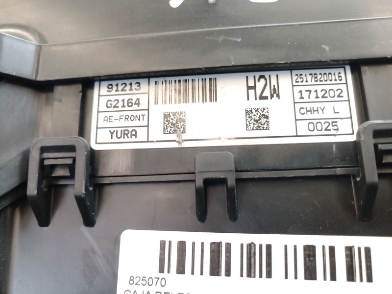 Recambio de caja reles / fusibles para hyundai ioniq (ae) 1.6 gdi hybrid referencia OEM IAM 91213G2 91213G2 91213G2