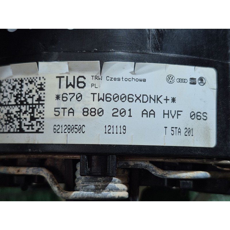 Recambio de airbag volante para volkswagen polo v (6r1, 6c1) 1.4 (6r1) referencia OEM IAM   