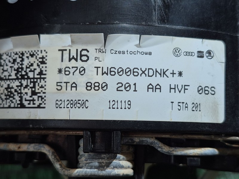 Recambio de airbag volante para volkswagen polo v (6r1, 6c1) 1.4 (6r1) referencia OEM IAM   