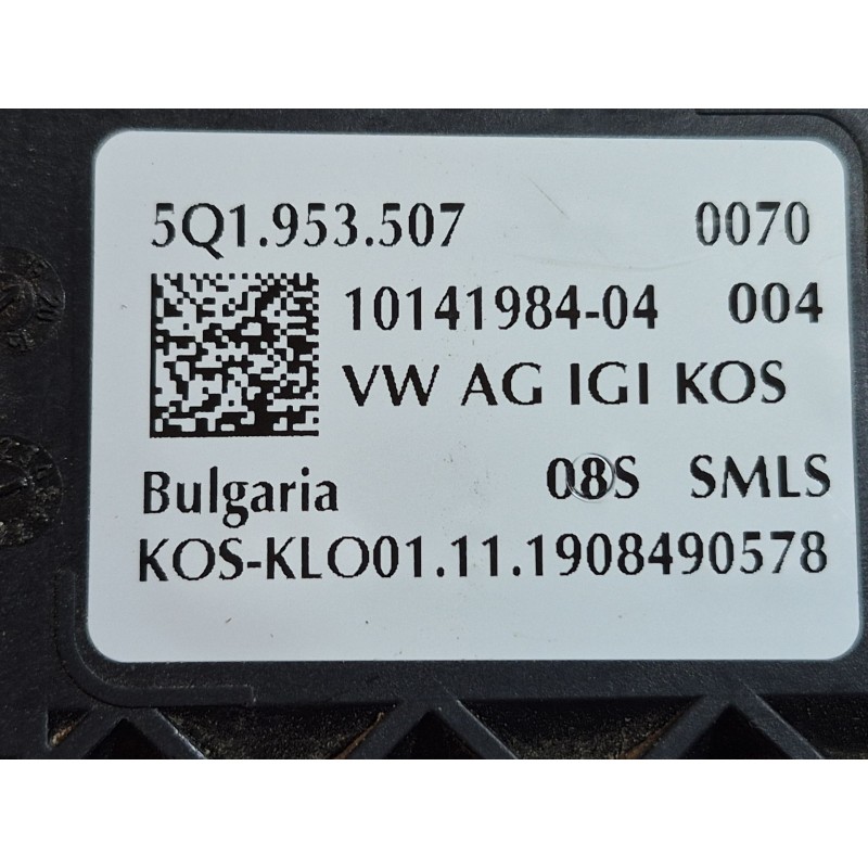 Recambio de mando multifuncion para volkswagen polo v (6r1, 6c1) 1.4 (6r1) referencia OEM IAM   