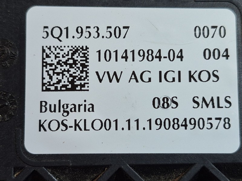 Recambio de mando multifuncion para volkswagen polo v (6r1, 6c1) 1.4 (6r1) referencia OEM IAM   
