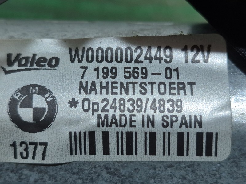 Recambio de motor limpia trasero para bmw 1 (e87) 118 d referencia OEM IAM W000002449 W000002449 719956901