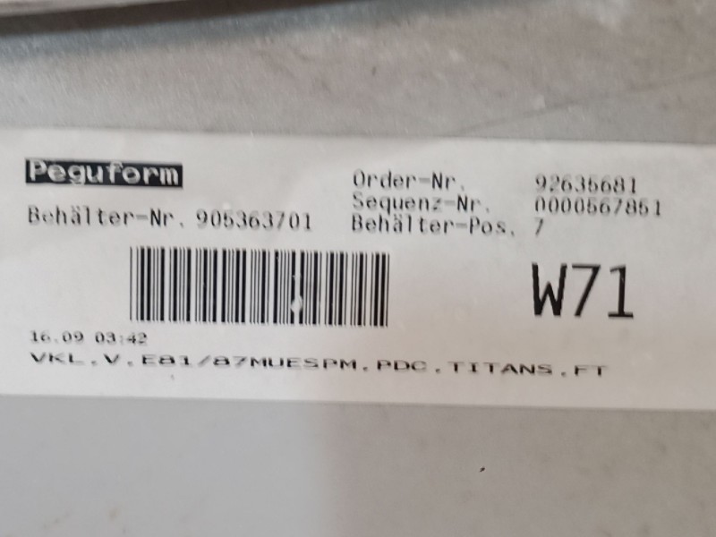 Recambio de paragolpes delantero para bmw 1 (e87) 118 d referencia OEM IAM   