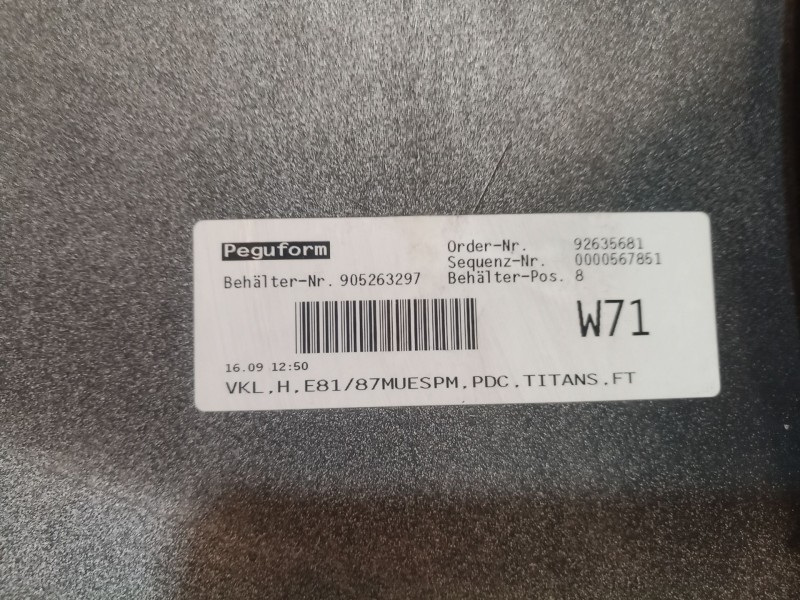 Recambio de paragolpes trasero para bmw 1 (e87) 118 d referencia OEM IAM   