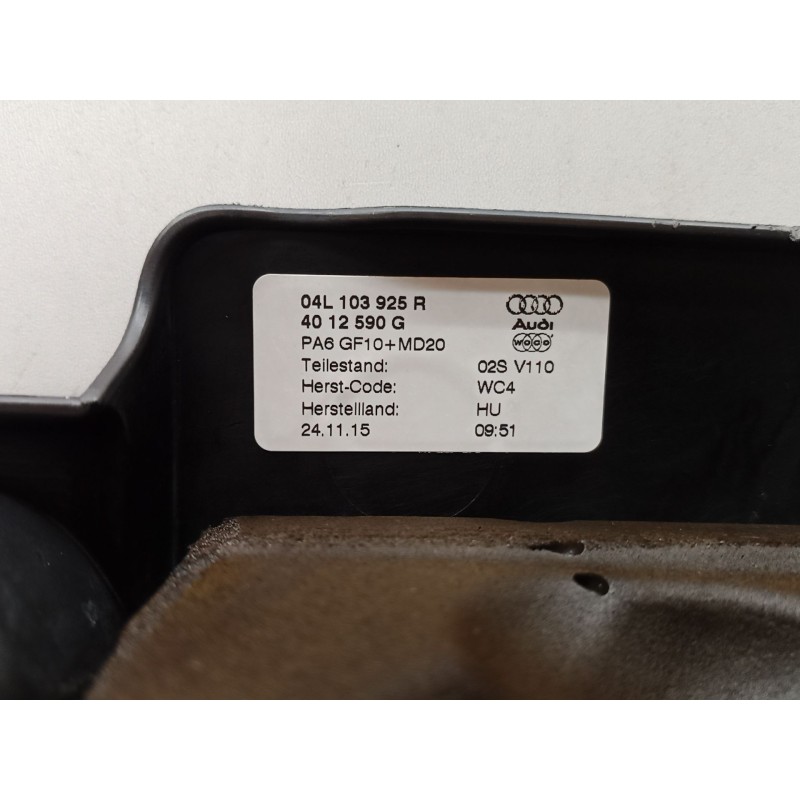 Recambio de tapa motor para audi a3 (8v1, 8vk) 1.6 tdi referencia OEM IAM   