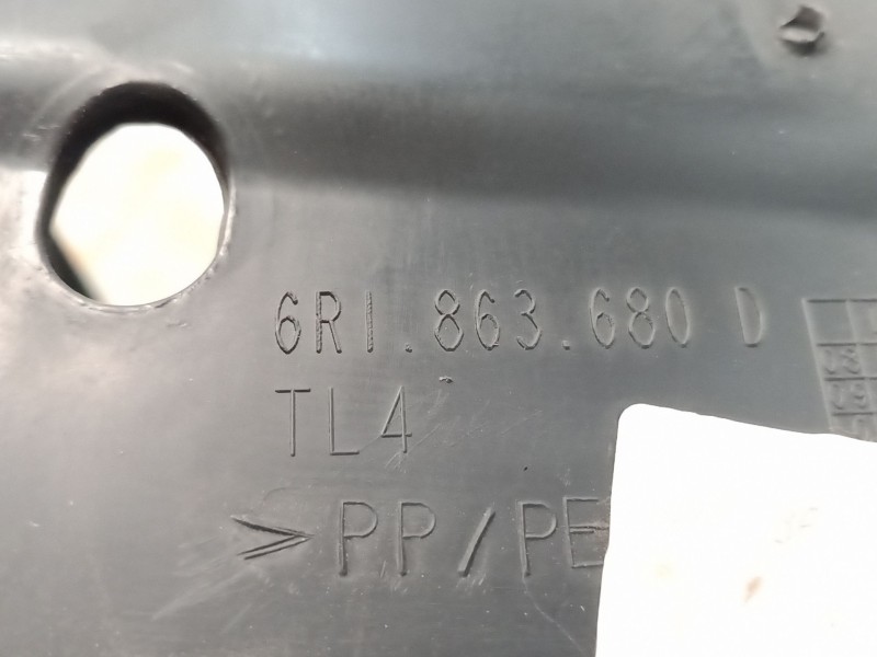 Recambio de consola central trasera para volkswagen polo v (6r1, 6c1) 1.2 referencia OEM IAM   