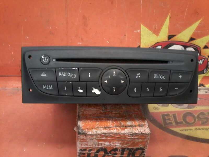 Recambio de sistema audio / radio cd para renault clio iii exception referencia OEM IAM 281150038R 281150038R 281150038R