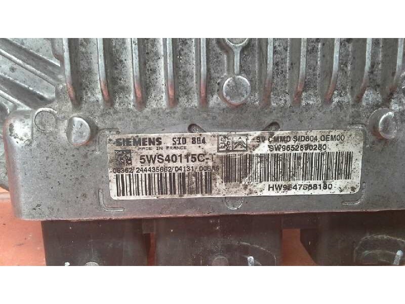 Recambio de centralita motor uce para citroën c2 vtr referencia OEM IAM SW9652890280 5WS40115CT SW9652890280