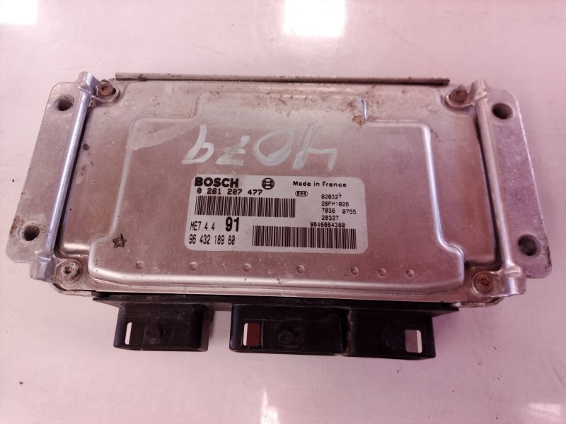 Recambio de centralita motor uce para peugeot 206 berlina xs referencia OEM IAM 9643218980 0261207477 9645554380