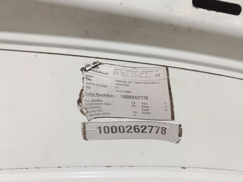 Recambio de capot para iveco daily iv furgoneta 65c15 referencia OEM IAM   