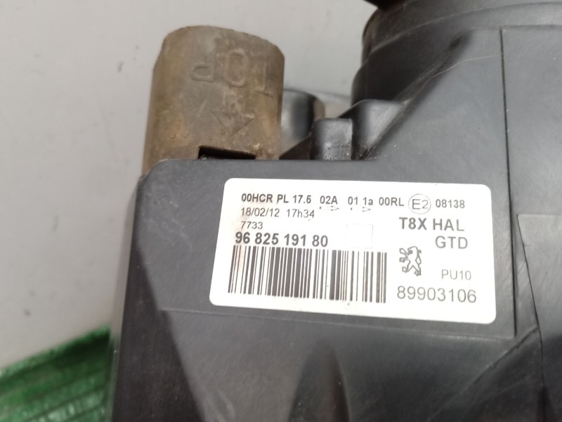 Recambio de faro izquierdo para peugeot 5008 (0u_, 0e_) 1.6 hdi referencia OEM IAM   
