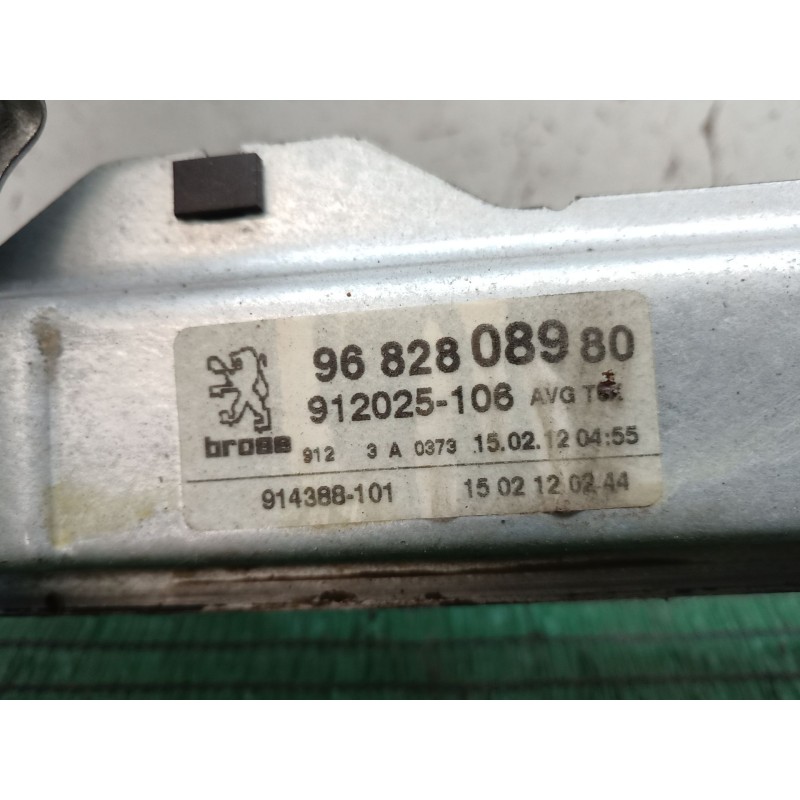 Recambio de elevalunas delantero izquierdo para peugeot 5008 (0u_, 0e_) 1.6 hdi referencia OEM IAM 9682808980 9682808980 9682808