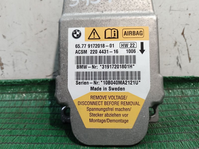 Recambio de centralita airbag para bmw 5 touring (e61) 520 d referencia OEM IAM   