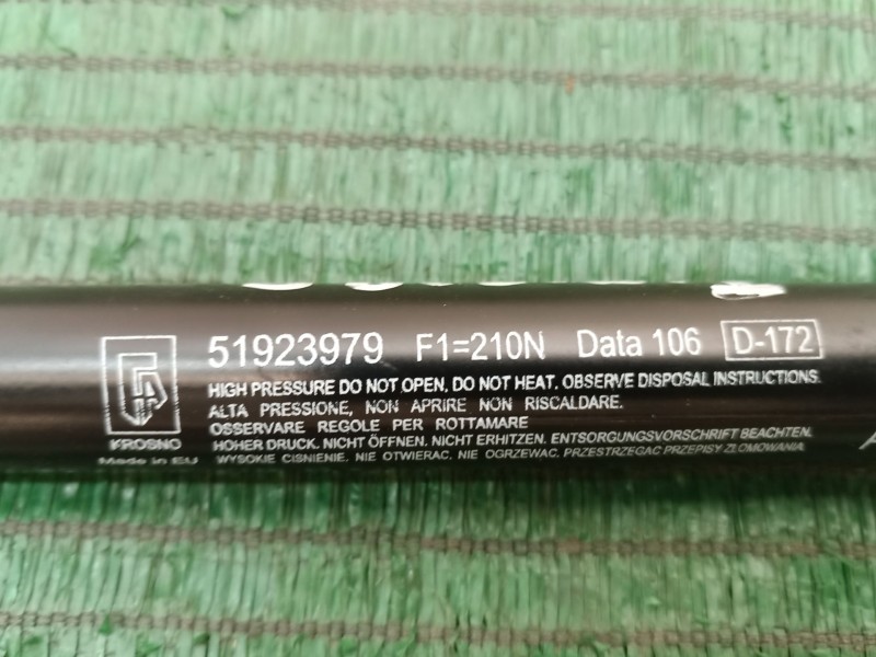 Recambio de amortiguadores capo para bmw 5 touring (e61) 520 d referencia OEM IAM   