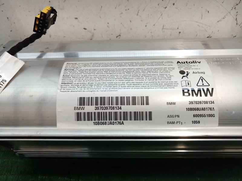 Recambio de airbag delantero derecho para bmw 5 touring (e61) 520 d referencia OEM IAM 397039708134 397039708134 397039708134