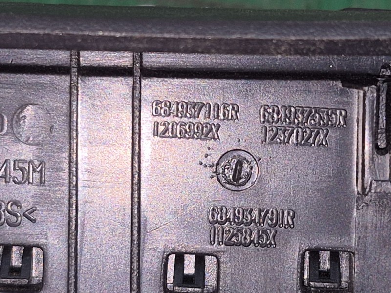 Recambio de mando retrovisor para dacia sandero ii tce 90 (b8m1, b8ma) referencia OEM IAM   