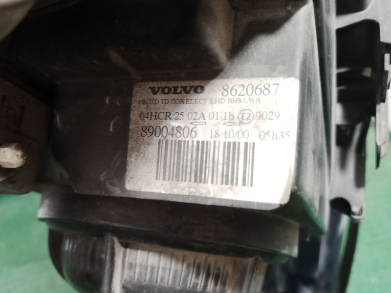 Recambio de faro derecho para volvo v70 ii (285) 2.4 t referencia OEM IAM   
