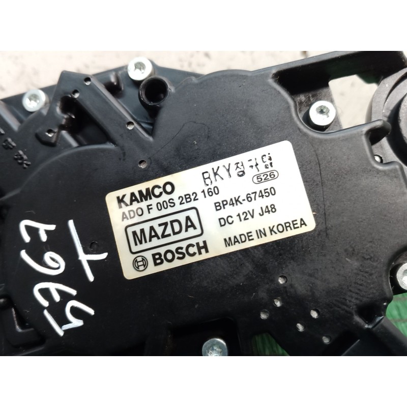 Recambio de motor limpia trasero para mazda 3 (bl) 1.6 mzr (bl14) referencia OEM IAM F00S2B2160 F00S2B2160 F00S2B2160