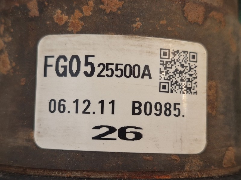 Recambio de transmision trasera derecha para mazda 3 (bl) 1.6 mzr (bl14) referencia OEM IAM   