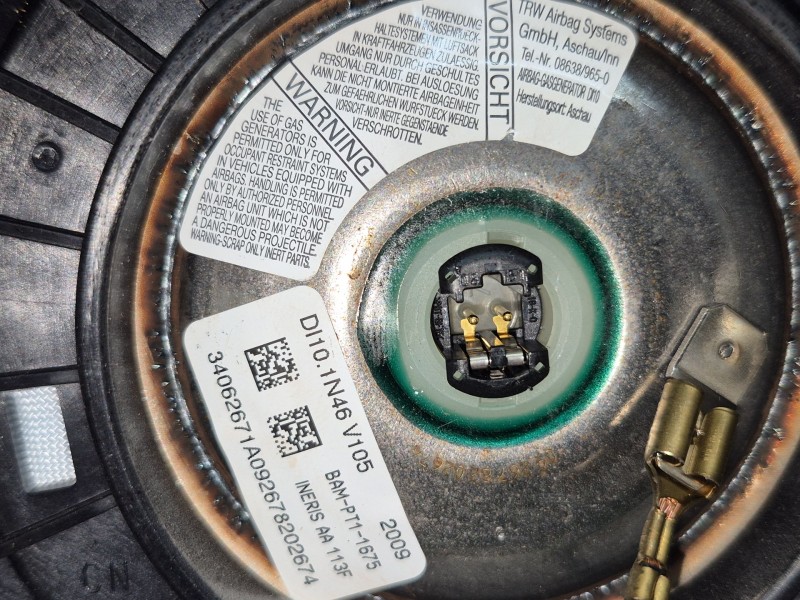 Recambio de airbag volante para hyundai i30 (fd) 1.6 crdi referencia OEM IAM   