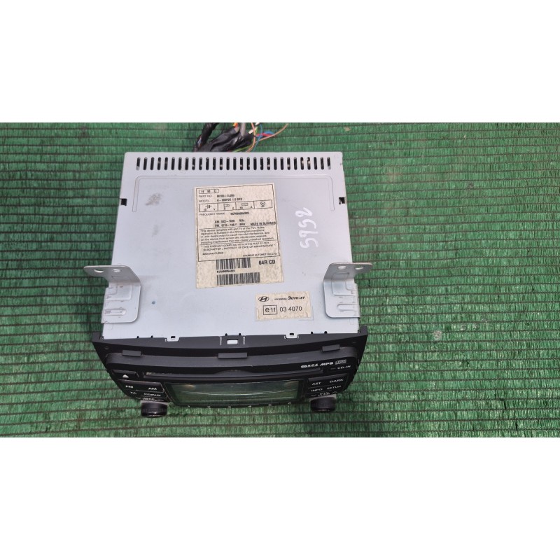 Recambio de sistema audio / radio cd para hyundai i30 (fd) 1.6 crdi referencia OEM IAM   
