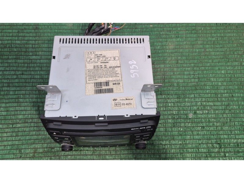Recambio de sistema audio / radio cd para hyundai i30 (fd) 1.6 crdi referencia OEM IAM   