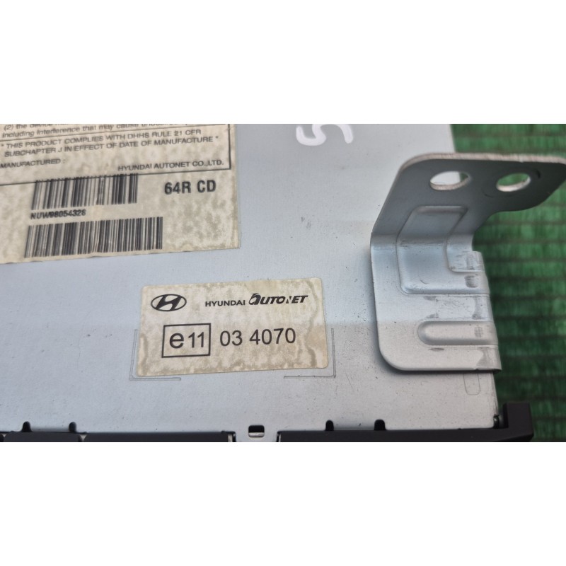 Recambio de sistema audio / radio cd para hyundai i30 (fd) 1.6 crdi referencia OEM IAM   