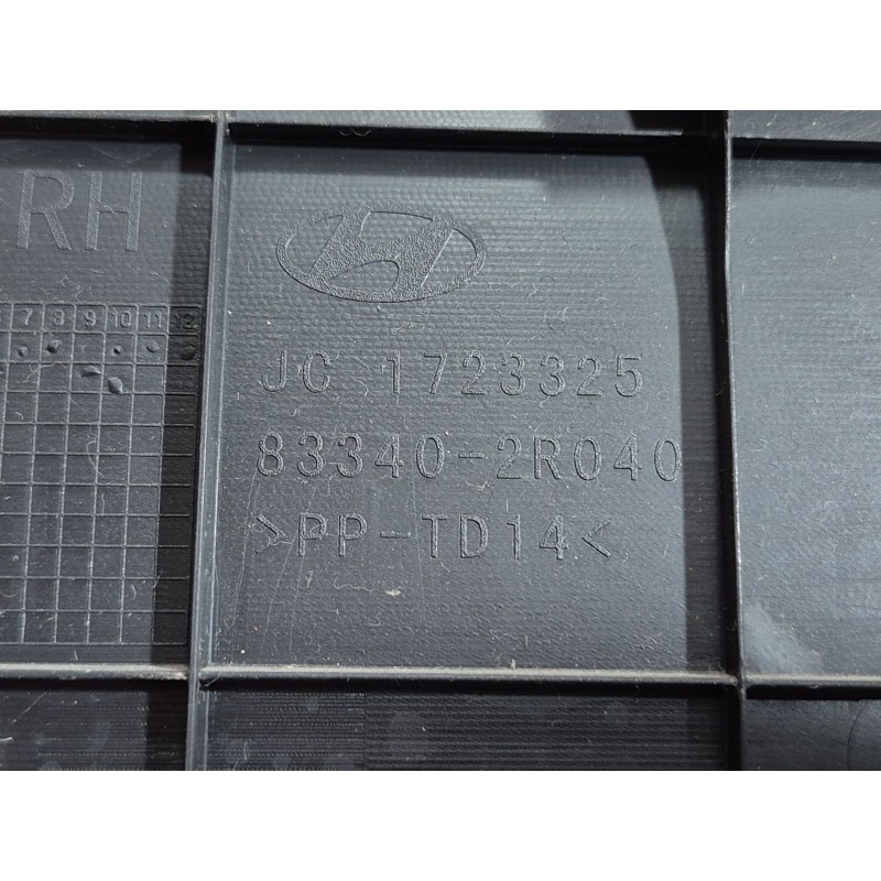 Recambio de guarnecido puerta trasera derecha para hyundai i30 (fd) 1.6 crdi referencia OEM IAM   