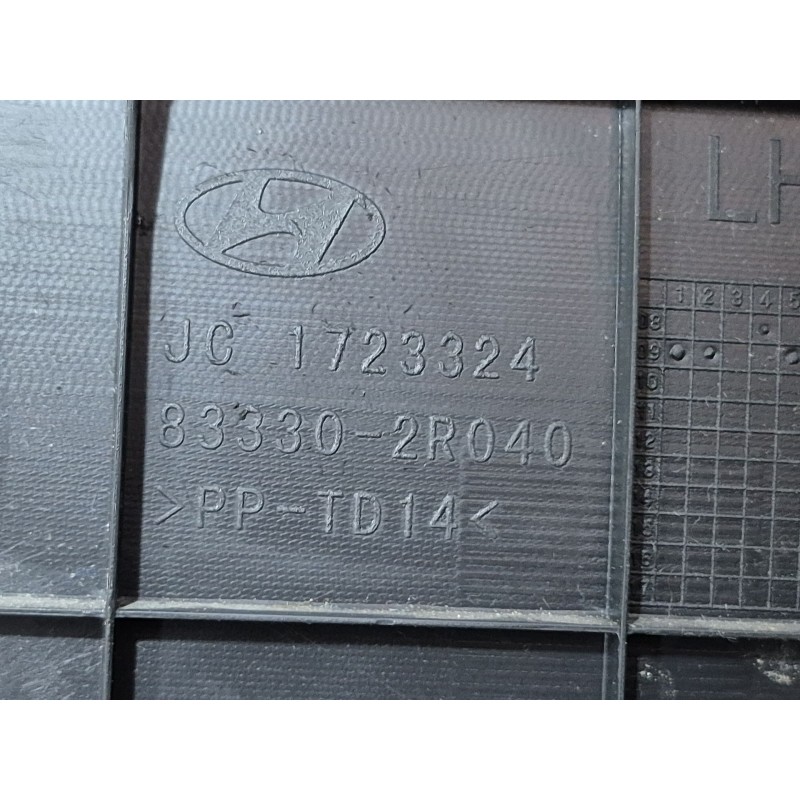 Recambio de guarnecido puerta trasera izquierda para hyundai i30 (fd) 1.6 crdi referencia OEM IAM   