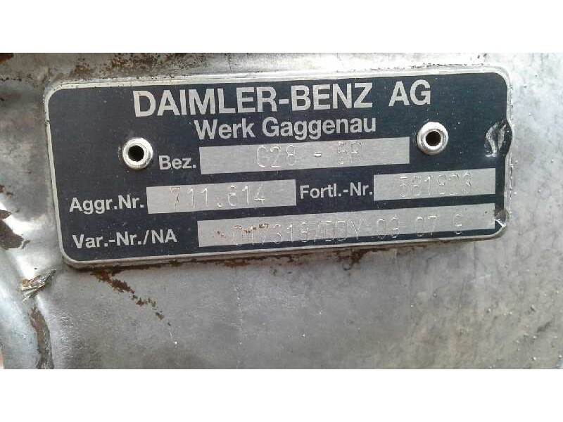 Recambio de caja cambios para volkswagen lt caja cerrada / combi (mod. 1997) 2.5 tdi referencia OEM IAM 711614  