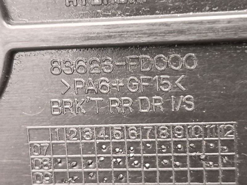 Recambio de cerradura puerta trasera derecha para hyundai i30 (fd) 1.6 crdi referencia OEM IAM   