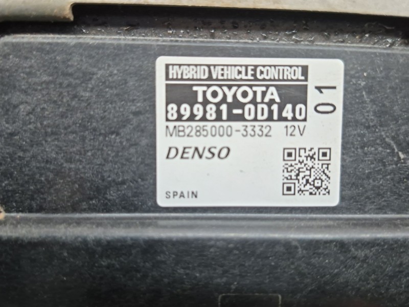 Recambio de modulo electronico para toyota yaris (_p13_) 1.5 hybrid (nhp130_) referencia OEM IAM   