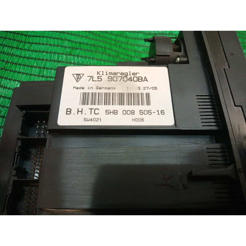 Recambio de mando climatizador para porsche cayenne (9pa) turbo 4.5 referencia OEM IAM   