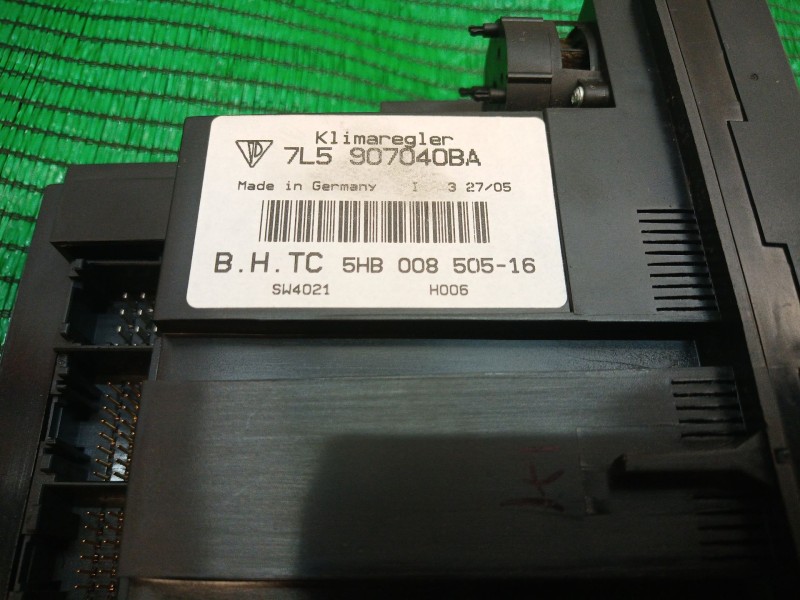 Recambio de mando climatizador para porsche cayenne (9pa) turbo 4.5 referencia OEM IAM   